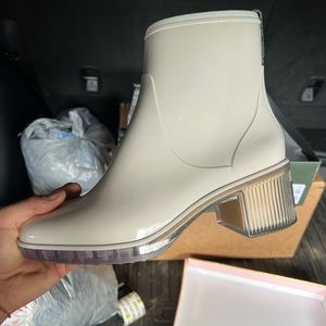 Brand new Kate spade rain boots